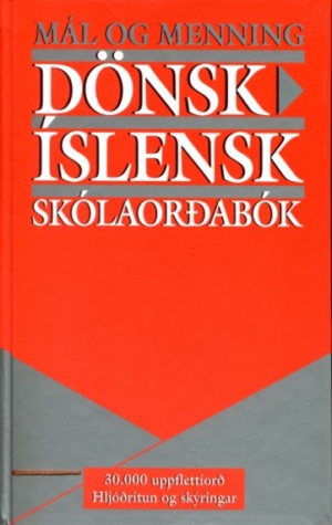 Dönsk Íslensk skólaorðabó