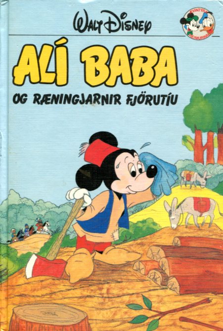 Alí Baba og ræningjarnir-fjörutíu. Disney ævintýri
