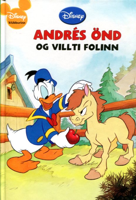 Andrés Önd og villti folinn - Walt Disney - Disnbeybók