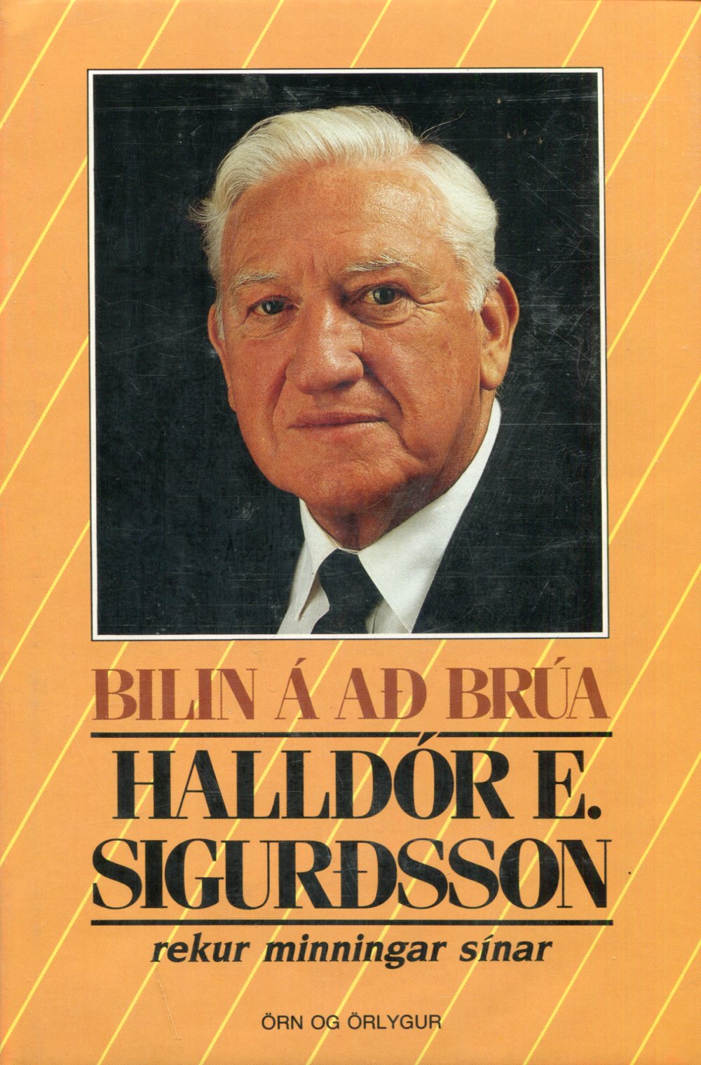 Bilin á að brúa Halldór E Sigurðsson rekur minningar sínar - Örn og Örlygur