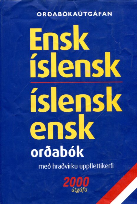 Ensk-íslensk - Íslensk-ensk - orðabókaútgáfan 2000