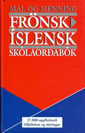 Frönsk íslensk skólaorðabók