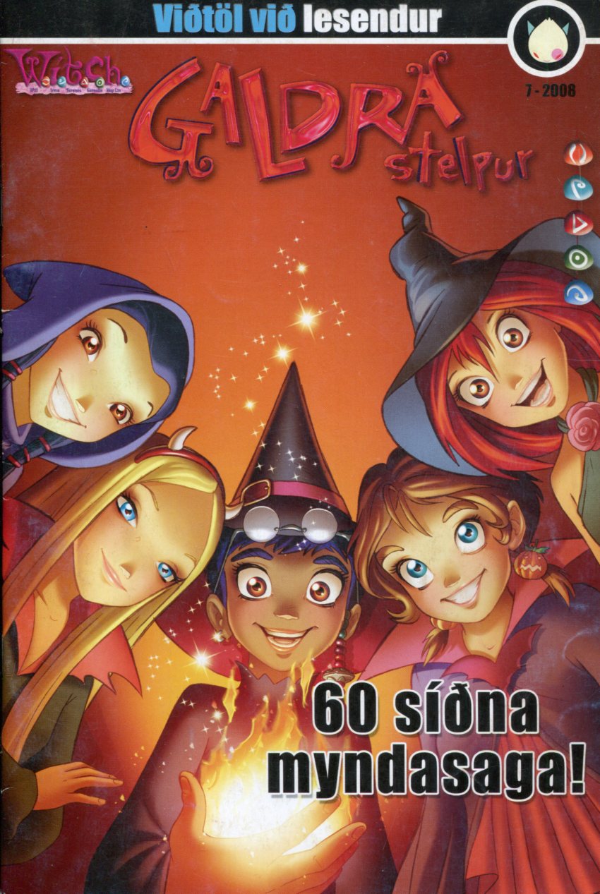 Galdrastelpur WITCH 7 2008 - 60 síðna myndasaga Galdrastelpur WITCH 7 2008 - 60 síðna myndasaga
