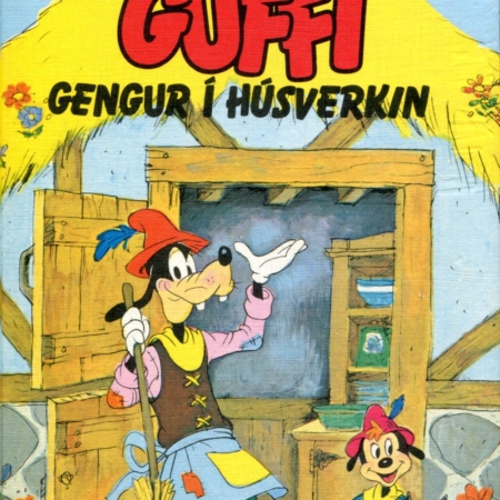 Guffi gengur í húsverkin - Disneybók