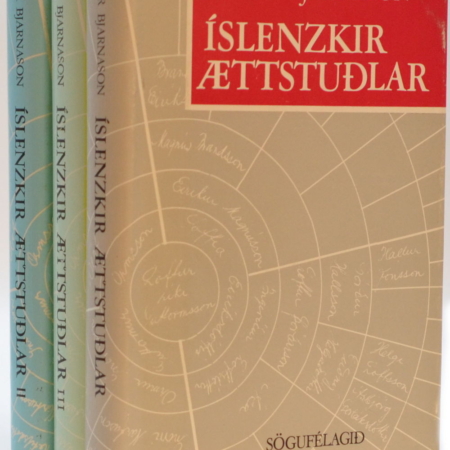 Íslenzkir ættstuðlar I-III bindi - Einar Bjarnason - Sögufélagið 1969-1972