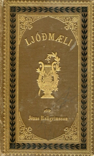 Jónas Hallgrímsson ljóðmæli - útgáfa 1913