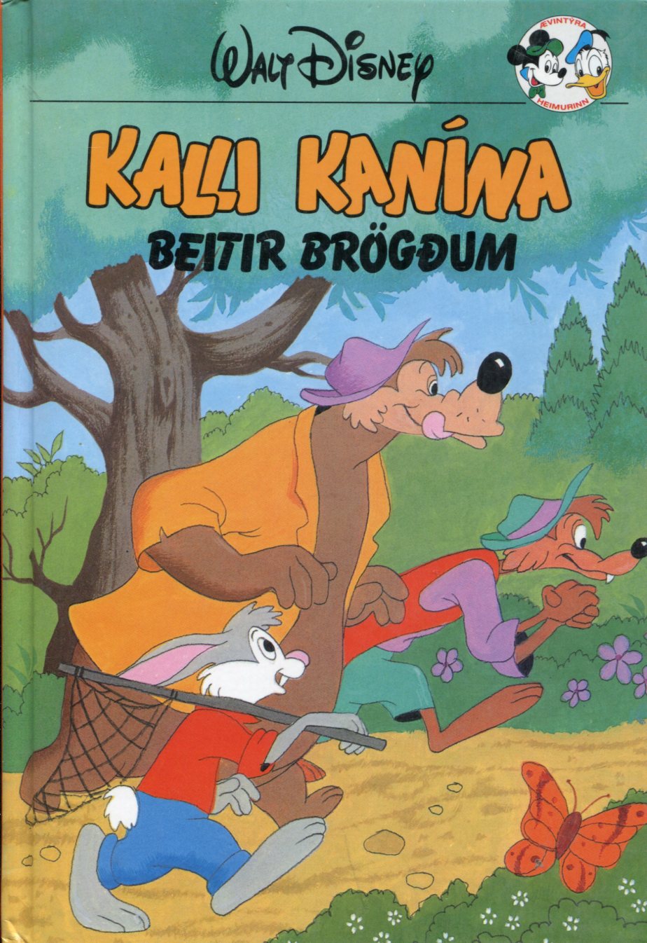 Kalli kanína beitir brögðum - Disneybók