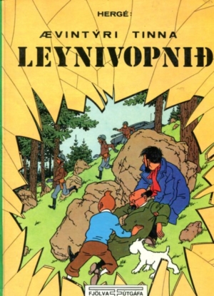 Leynivopnið - Ævintýri Tinna - Hergé