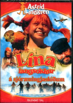 Lína langsokkur á sjóræningjaslóðum - Astrid Lindgren DVD