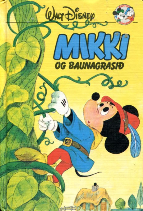 Mikki og baunagrasið - Walt Disney bók