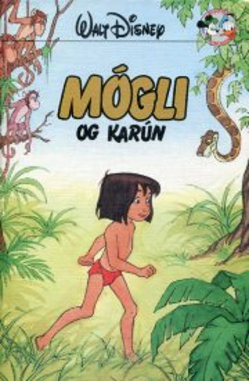 Mógli og Karún -Vaka Helgafell 1991 - Disneybók