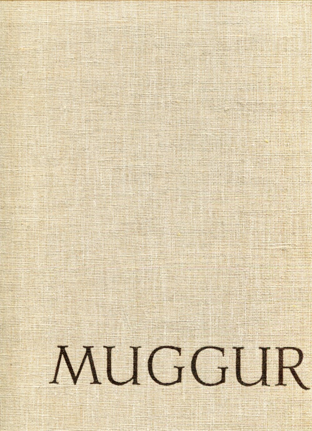 Muggur - Guðmundur Thorsteinsson ævi hans og list - höfundur Björnb Th Björnsson