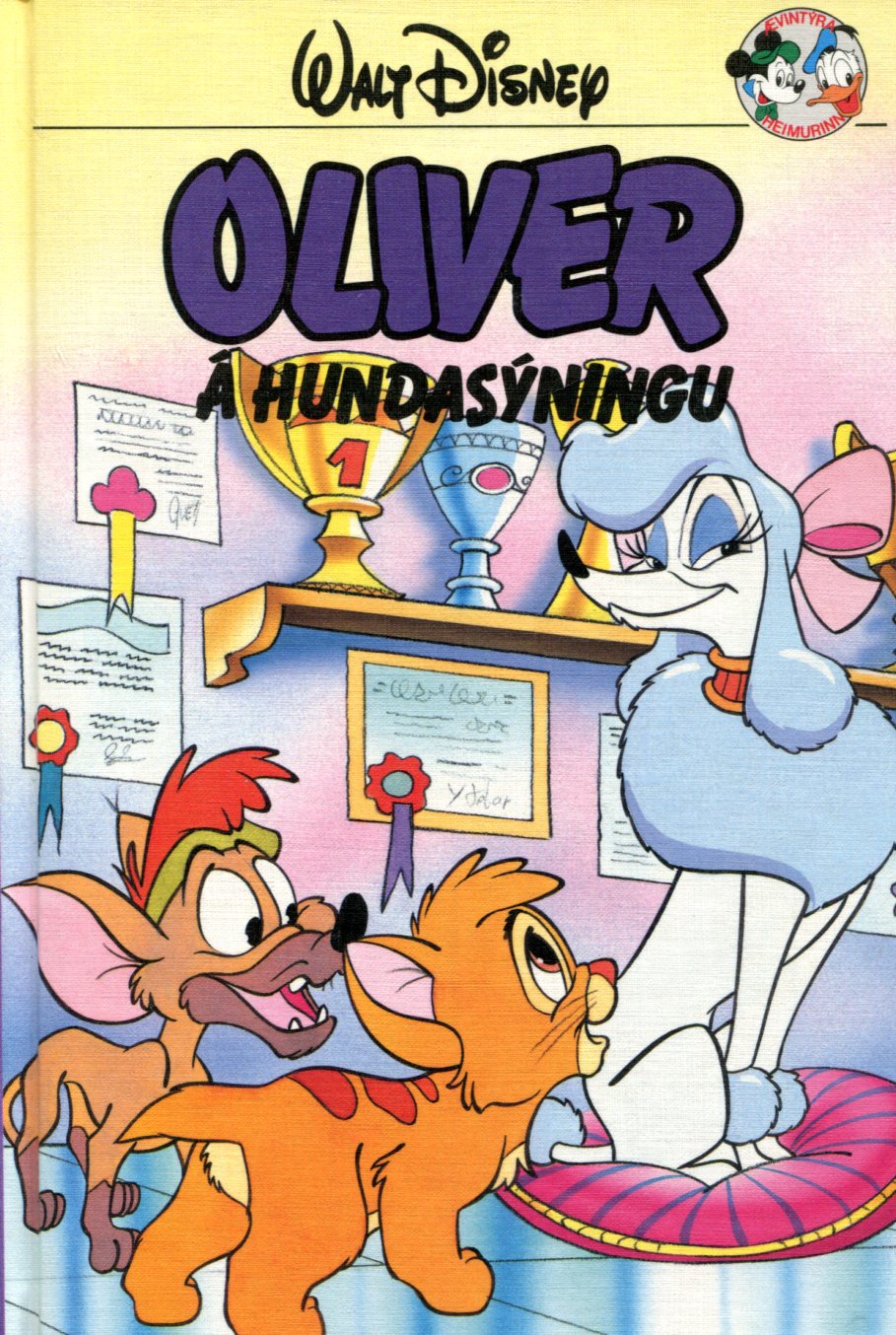 Oliver á hundasýningu - Walt Disneybók