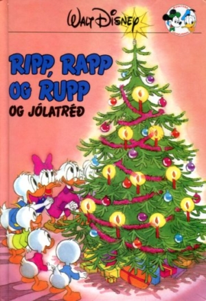 Ripp Rapp og Rupp og jólatréð - Disneybók