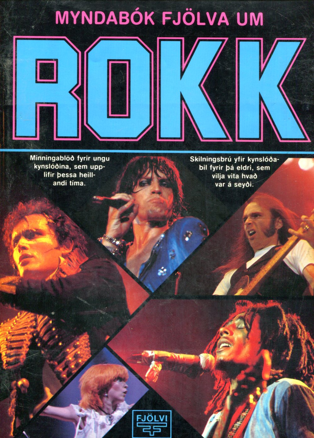 Rokk - Myndabók Fjölva
