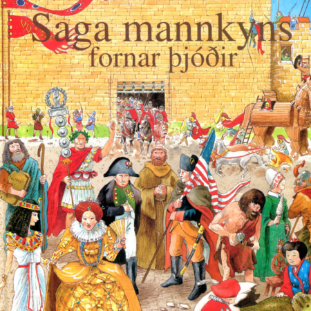 Saga mannkyns fornar þjóðir - Fjölfræðibækur barna og unglinga - Skjaldborg 1995