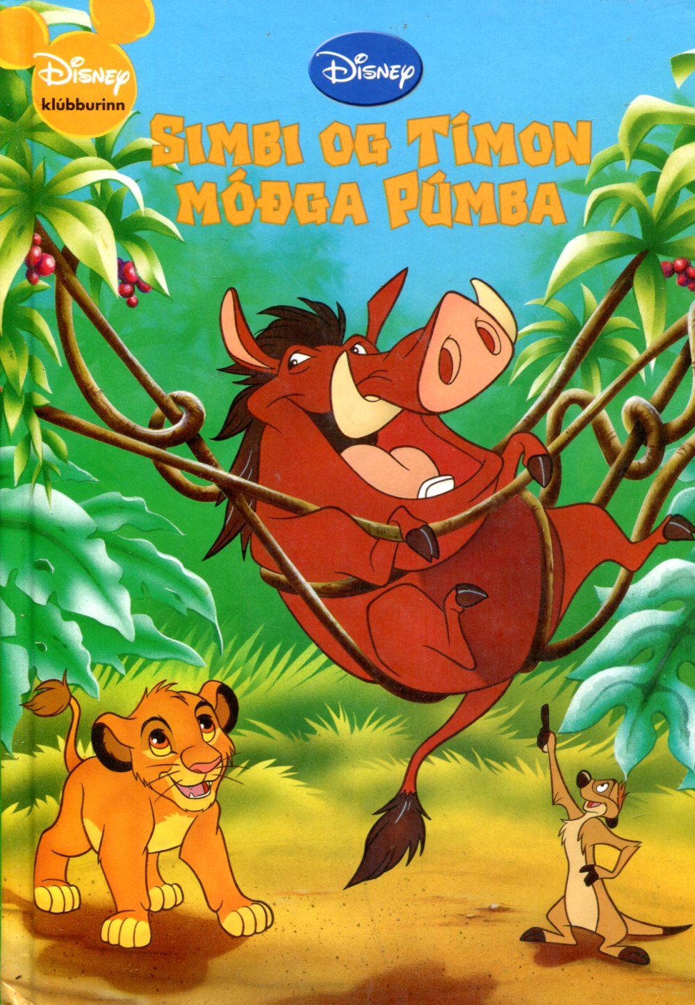 Simbi og Tímon móðga Púmba - Disneybók