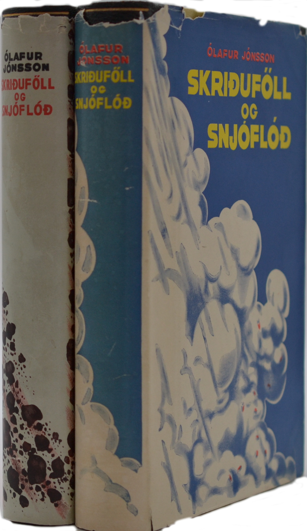 Skriðuföll og snjóflóð I -II bindi - Ólafur Jónsson - Bókaútgáfan Noðri 1957