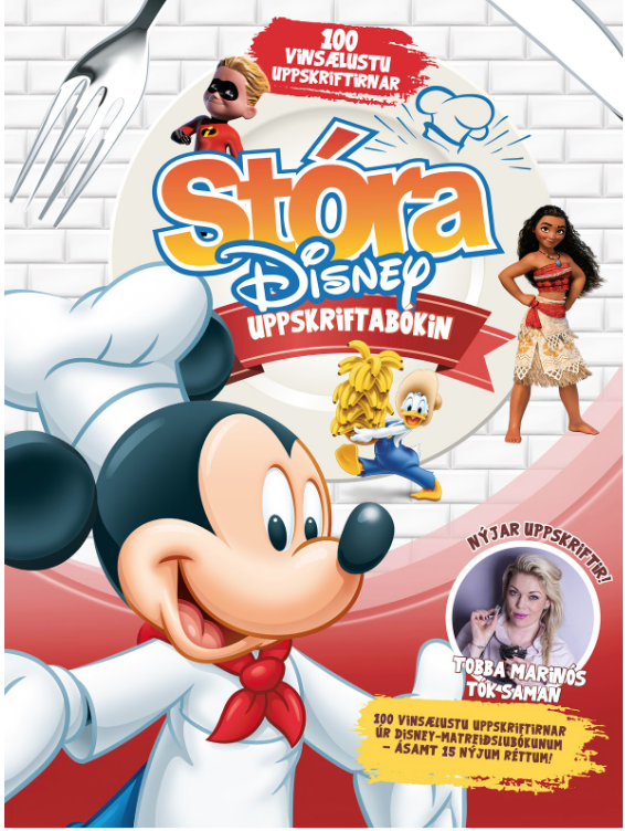 Stóra Disney uppskriftabókin Stóra Disney uppskriftabókin