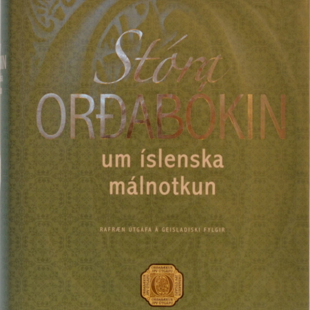 Stóra orðabókin um íslenska málnotkun - Jón Hilmar Jónsson - JPV útgáfa 2005