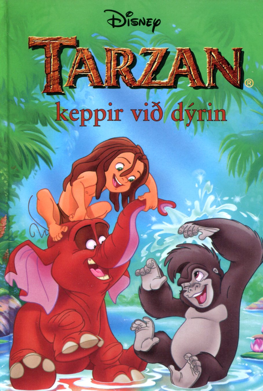 Tarzan keppir við dýrin - Walt Disneybók